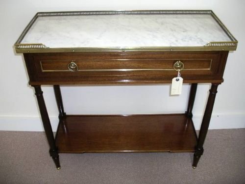 Marble Topped Side Table